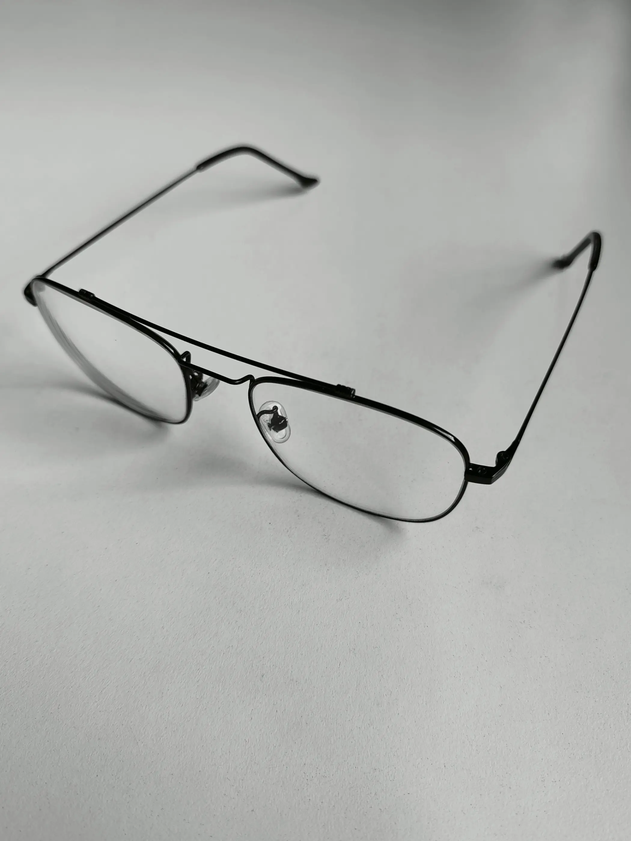 Black metal frames